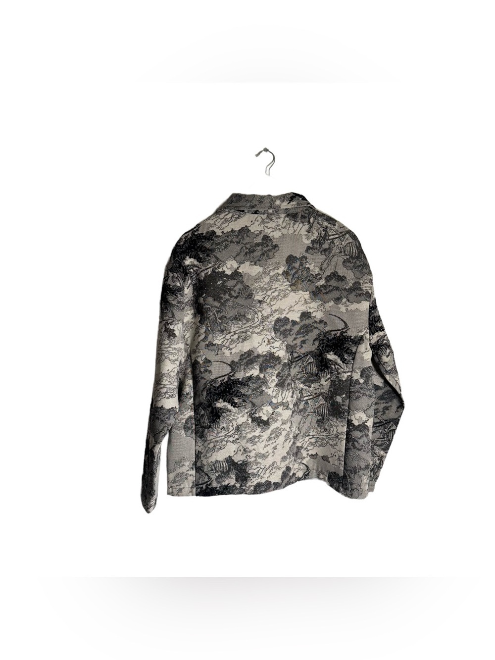 Rebel Vengeance Tapestry Jacket Men's Medium Apocalypse Horseman Monochrome NWT - Picture 3 of 6
